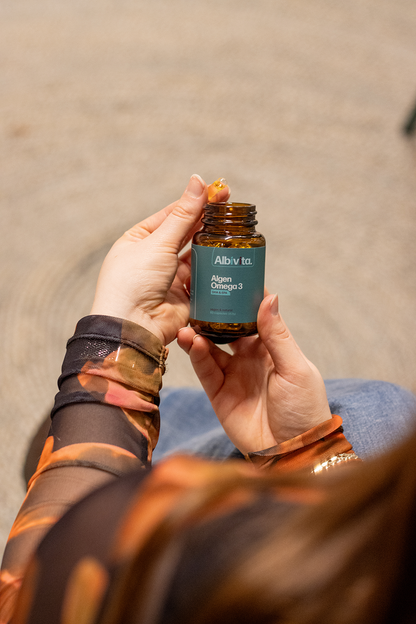 Algenolie omega 3 met DHA en EPA 100% plantaardig