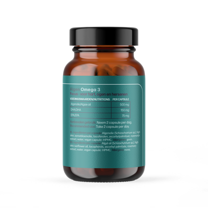 Omega 3 algenolie vegan