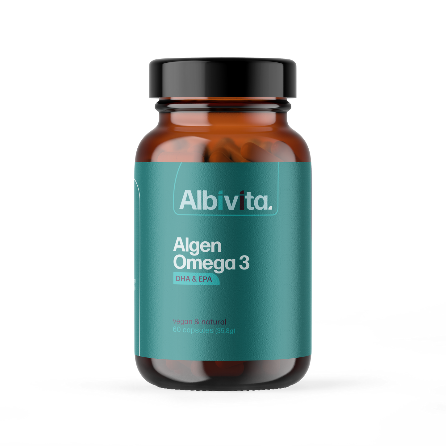 Omega 3 algenolie vegan
