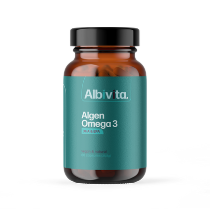 Omega 3 algenolie vegan