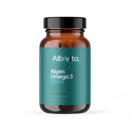 Omega 3 algenolie vegan