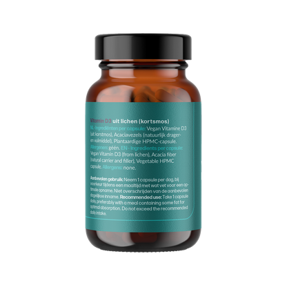 Vitamine D3 3000 IE uit korstmos 100% plantaardig