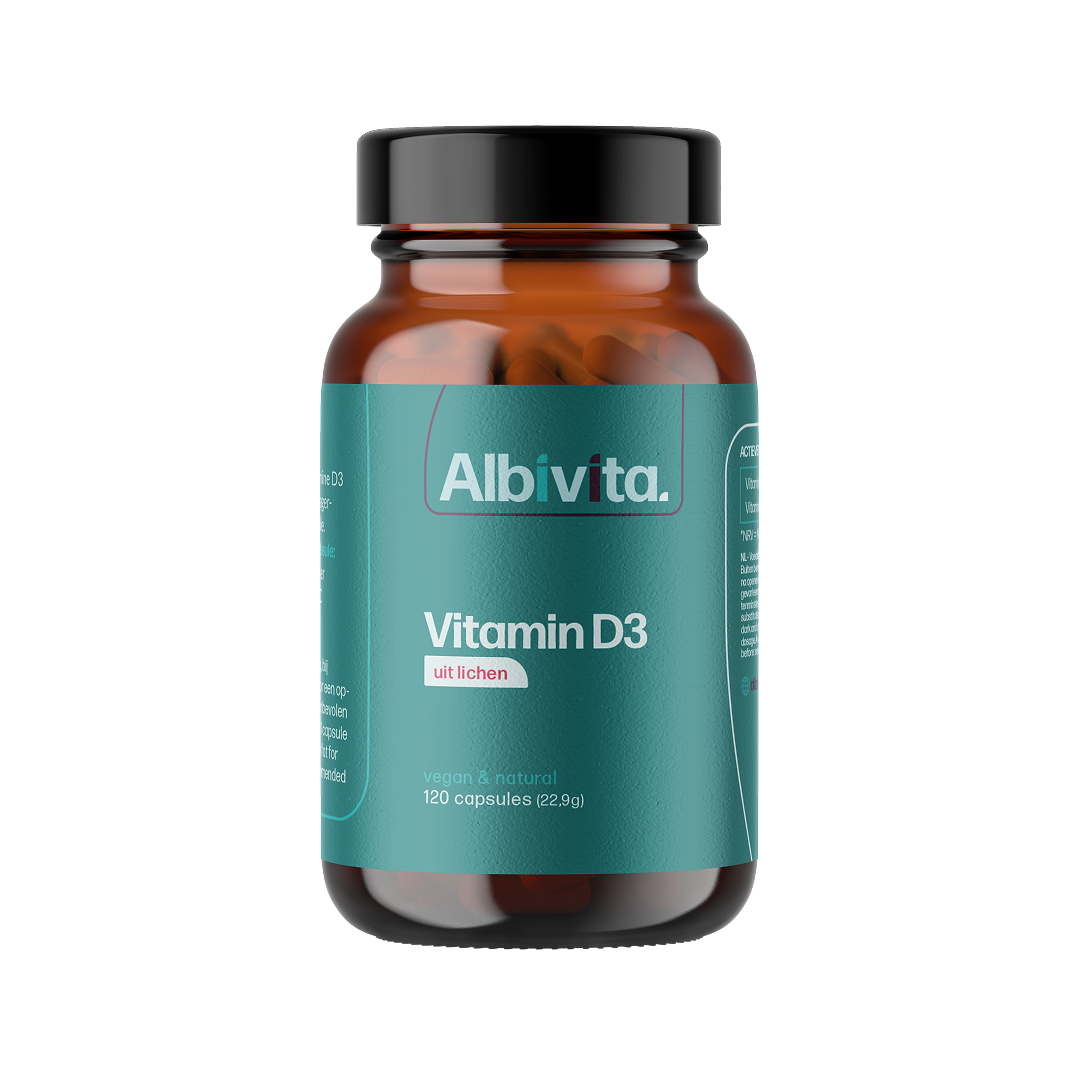 Vitamine D3 3000 IE uit korstmos 100% plantaardig