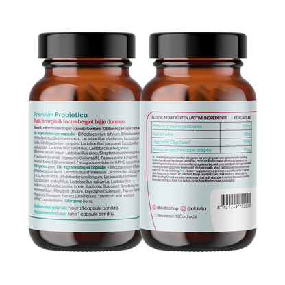 Probiotica met prebiotica & enzymen - 2-pack voordeelbundel