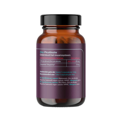 Zink Picolinaat 25 mg met Bioperine®